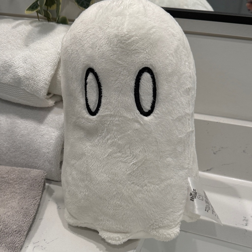 LONELY GHOST one of a kind limited edition weighted pillow